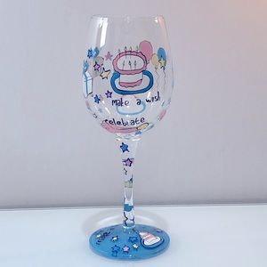 Birthday Wine Glass